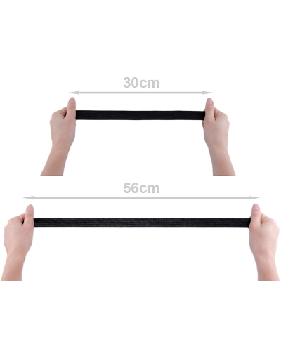 Lapos gumiszalag 25 mm-es szövött - 25 m | Mimib