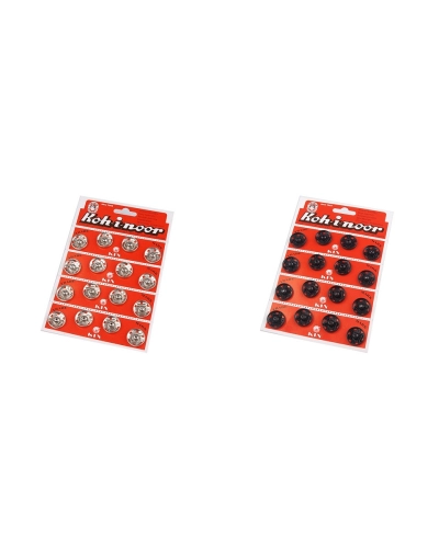 Patent fém / összenyomható gomb  8-as - 4 card | Mimib