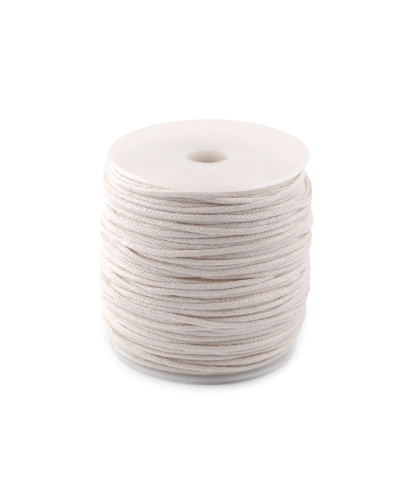 Pamut ruhazsinór macrame Ø3 mm fonott - 100 m | Mimib