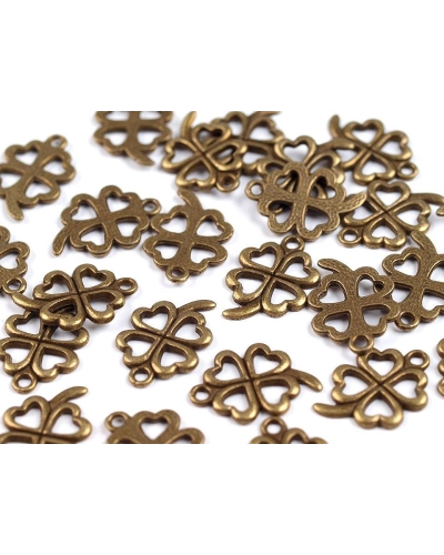 Medál NÉGYÁGÚ LÓHERE 15x21 mm - 5 db. | Mimib