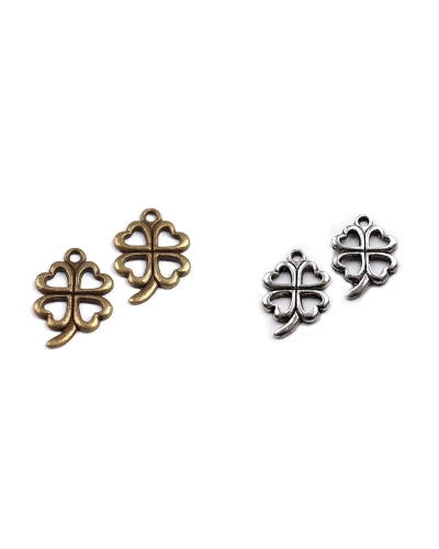 Medál NÉGYÁGÚ LÓHERE 15x21 mm - 5 db. | Mimib