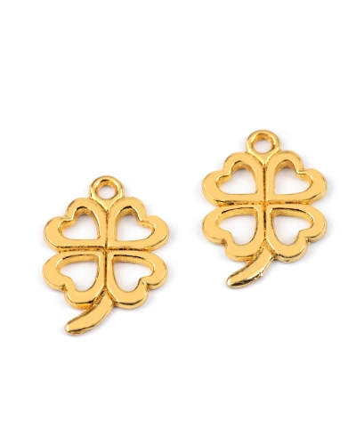 Medál NÉGYÁGÚ LÓHERE 15x21 mm - 5 db. | Mimib