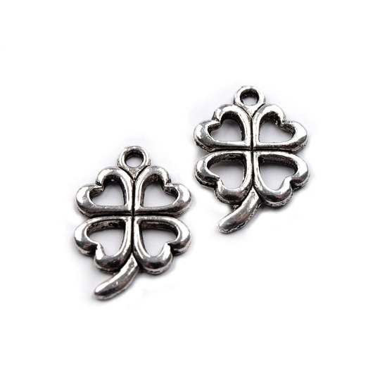 Medál NÉGYÁGÚ LÓHERE 15x21 mm - 5 db. | Mimib