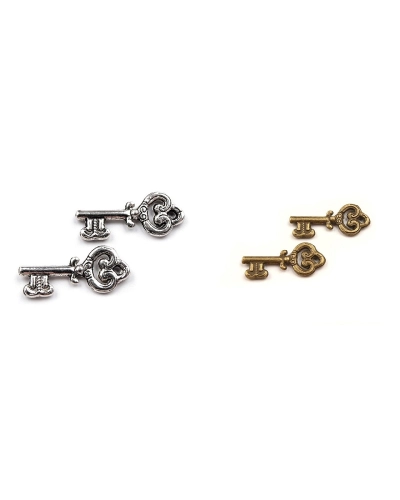 Tibeti fityegő Kulcs 9x20 mm - 10 db. | Mimib