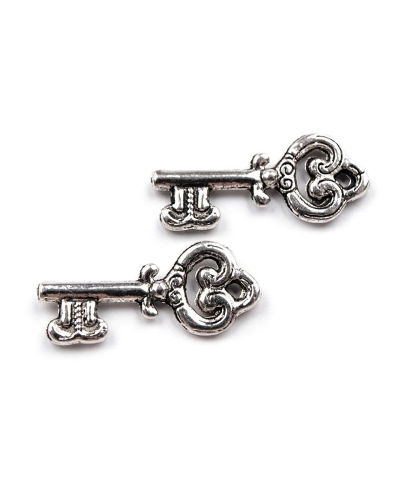 Tibeti fityegő Kulcs 9x20 mm - 10 db. | Mimib