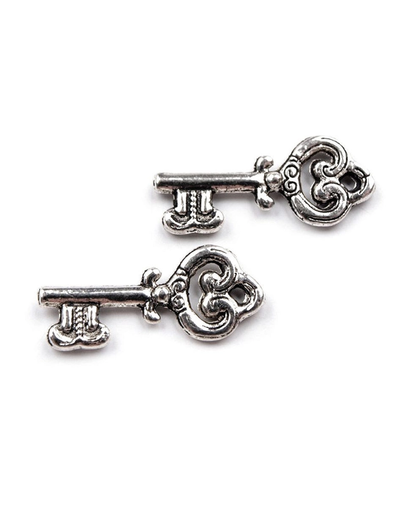 Tibeti fityegő Kulcs 9x20 mm - 10 db. | Mimib