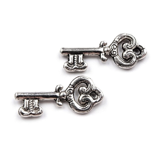Tibeti fityegő Kulcs 9x20 mm - 10 db. | Mimib