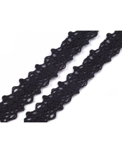 Bavlnená čipka / vsadka paličkovaná šírka 12 mm - 27 m | Mimib
