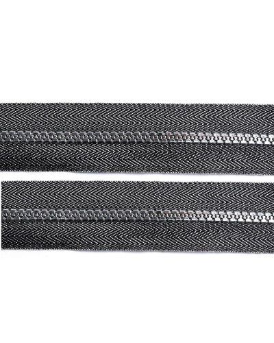 Zips kostený No 5 metráž zlato a striebro - 1 m | Mimib