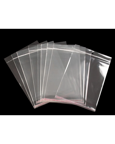 PP vrecko s lepiacou lištou a závesom 20x24 cm - 100 ks | Mimib