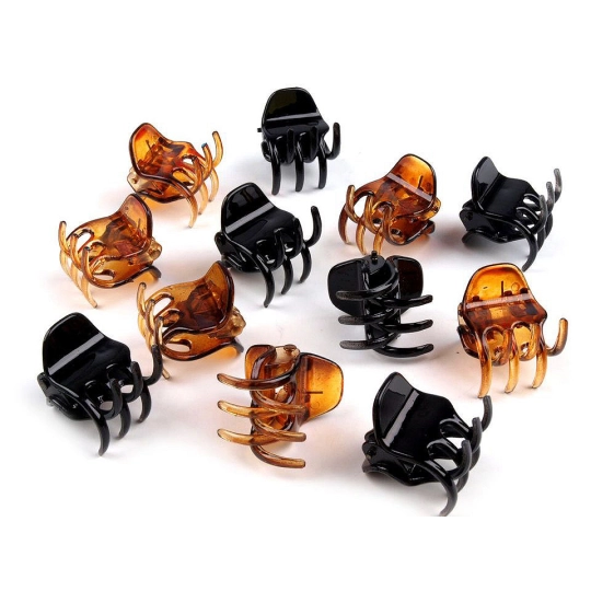 Štipec do vlasov malý 20x20 mm - 12 ks