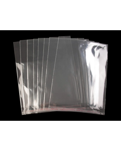 PP ragasztócsíkos celofán tasak jellegű BOPP tasak 30x45 cm - 100 db. | Mimib