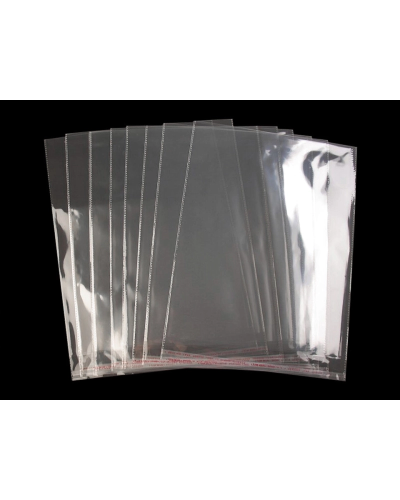 PP ragasztócsíkos celofán tasak jellegű BOPP tasak 30x45 cm - 100 db. | Mimib