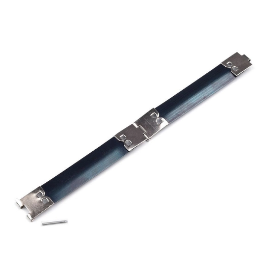 Pikk-pakk zár, (flex frame) 14x85 mm  pénztárca készítéséhez - 10 pr. | Mimib