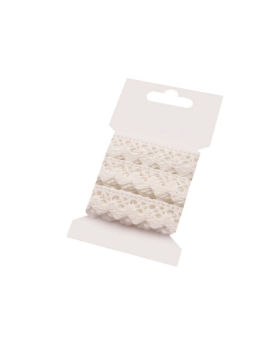 Pamut vertcsipke szélessége 15 mm - 1 card | Mimib