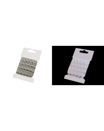 Pamut vertcsipke szélessége 15 mm - 1 card | Mimib