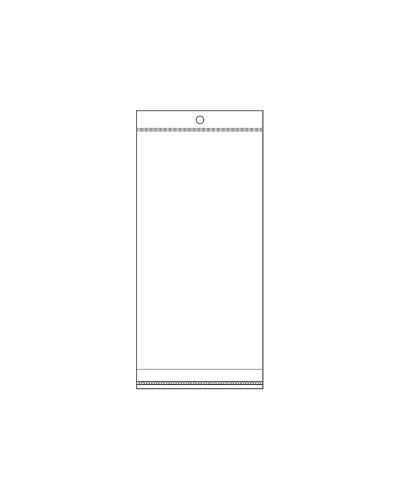PP ragasztócsíkos celofán tasak jellegű BOPP tasak akasztóval 10x22 cm - 100 db. | Mimib