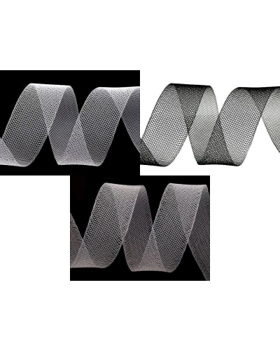 Lószőr krinolin ruhamerevítő, fascinátor készítése szélessége 2,5 cm - 22.5 m | Mimib