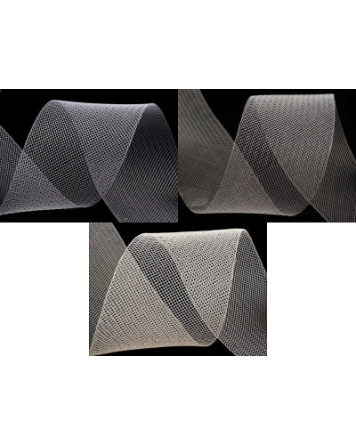 Lószőr krinolin ruhamerevítő, fascinátor készítése szélessége 4,5 cm - 20 m | Mimib