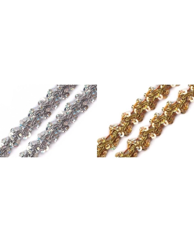 Flitter szalag 15 mm hologram bortni - 1 m | Mimib