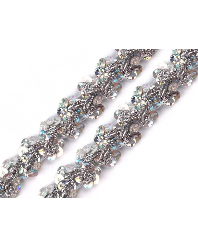 Flitter szalag 15 mm hologram bortni - 1 m | Mimib