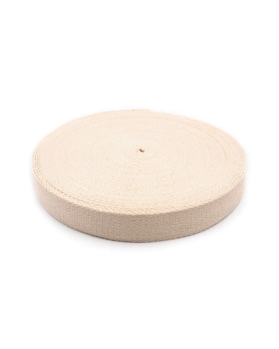 Pamut heveder szélessége 30 mm vastag gurtni - 5 m