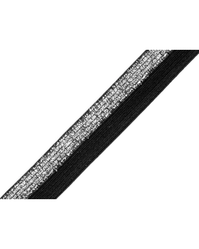Szegőgumi  / lampasz szélessége 17 mm lurexszel - 25 m | Mimib