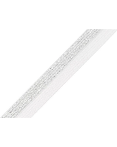 Szegőgumi  / lampasz szélessége 17 mm lurexszel - 25 m | Mimib