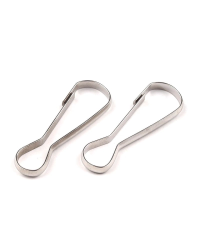 Karabiner 10x32 mm-es delfinkapocs - 20 db. | Mimib