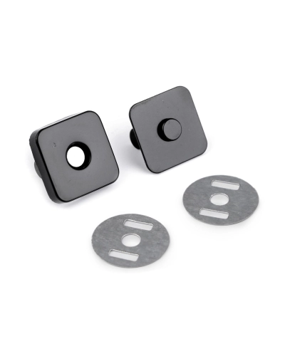 Táska mágneszár 18x18 mm négyzet - 5 set | Mimib