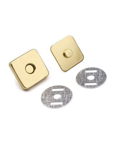 Táska mágneszár 18x18 mm négyzet - 5 set | Mimib