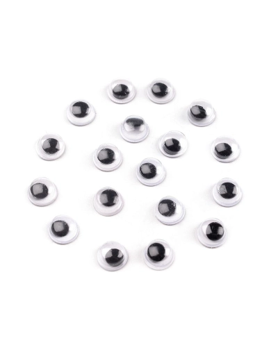 Öntapadós szemek Ø6 mm - 200 db. | Mimib