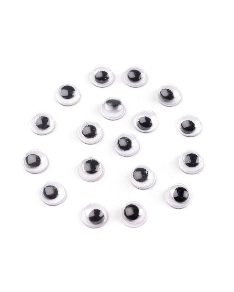 Öntapadós szemek Ø6 mm - 200 db. | Mimib
