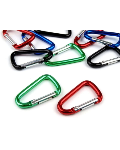 Fém karabiner 23x39 mm - 2 db. | Mimib