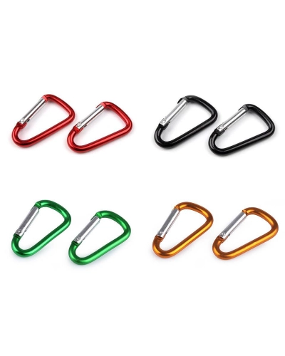 Fém karabiner 23x39 mm - 2 db. | Mimib