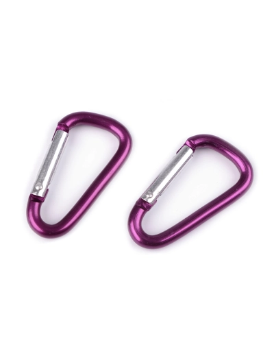 Fém karabiner 23x39 mm - 2 db. | Mimib