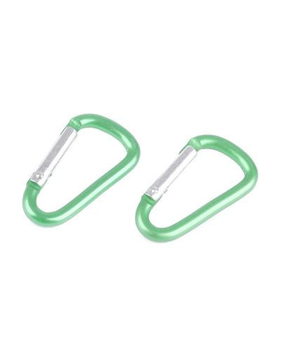 Fém karabiner 23x39 mm - 2 db. | Mimib