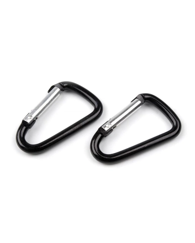 Fém karabiner 23x39 mm - 2 db. | Mimib