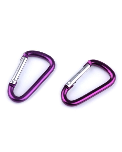 Fém karabiner 23x39 mm - 2 db. | Mimib