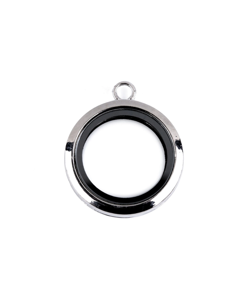 Mágneses nyitható medál Ø30 mm - 1 db. | Mimib