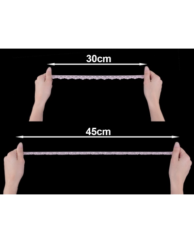 Elasztikus csipke szalag 16 mm - 13.5 m | Mimib