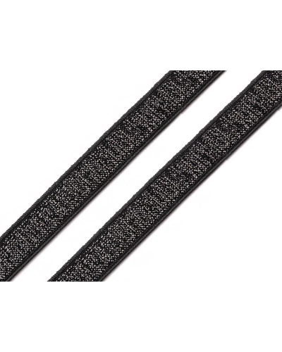 Brokát gumi / vállpántgumi szélessége 10 mm lurexszel - 12.5 m | Mimib