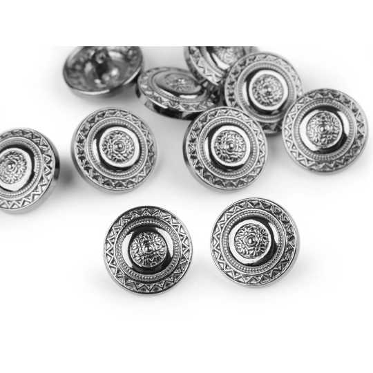 Fémgomb mérete 17,4 mm-es - 10 db. | Mimib