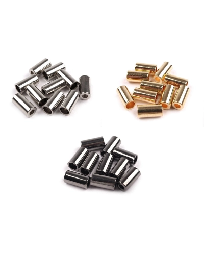 Kovová koncovka na šnúru Ø3,5 mm, Ø5,5 mm - 4 ks | Mimib