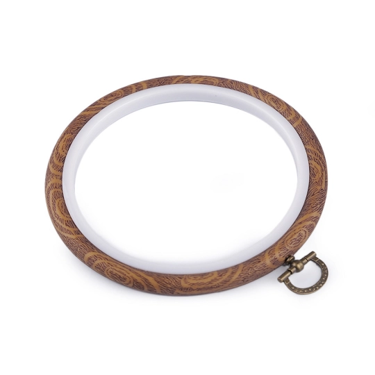 Vyšívací kruh / rámček na zavesenie Ø12 cm - 1 ks | Mimib