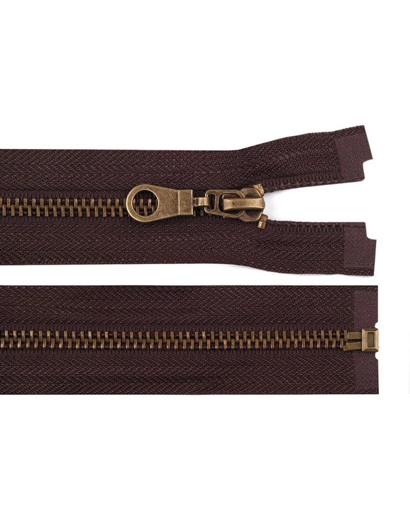Staromosadzný zips No 5 dĺžka 80 cm bundový - 1 ks | Mimib