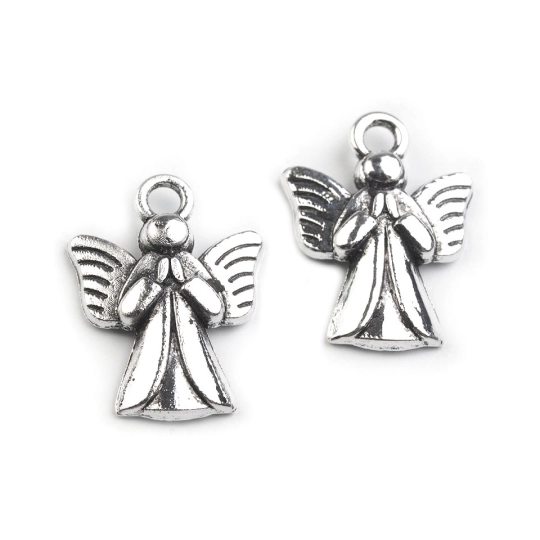 Prívesok 15x20 mm anjel - 5 ks | Mimib