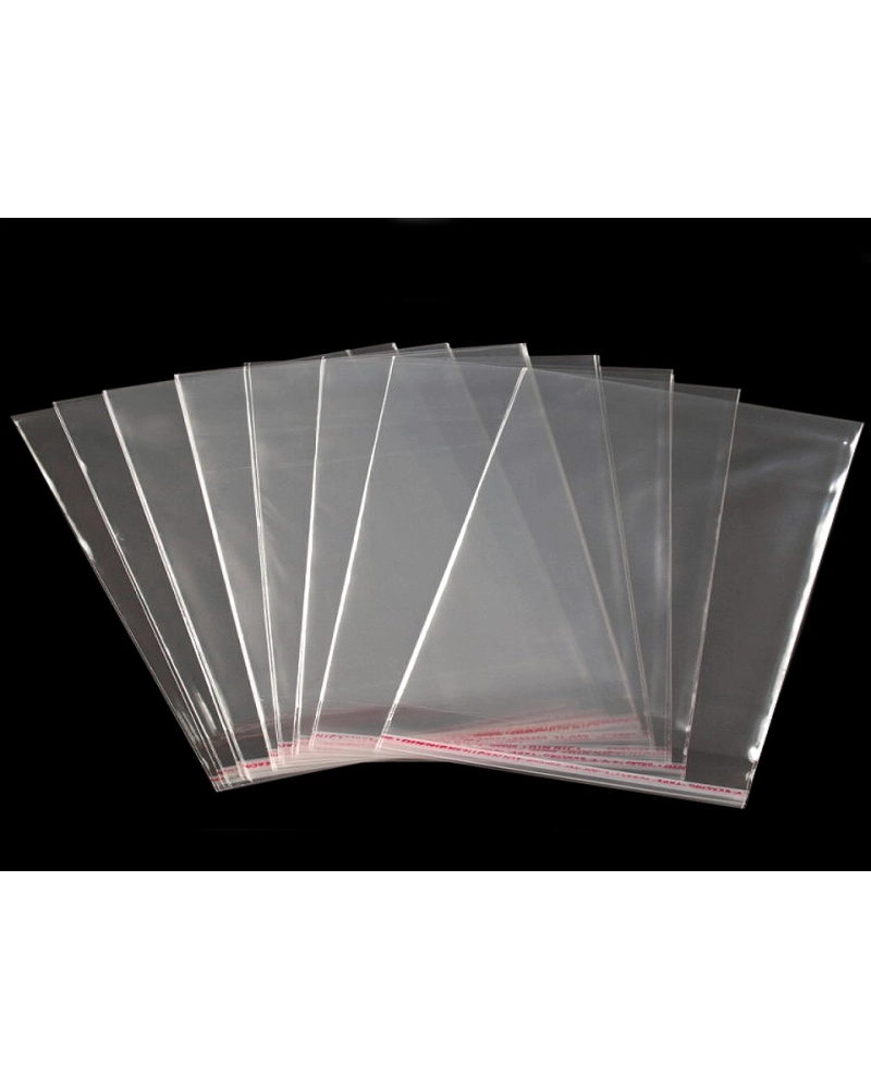 PP ragasztócsíkos celofán tasak jellegű BOPP tasak 16x16 cm - 100 db. | Mimib
