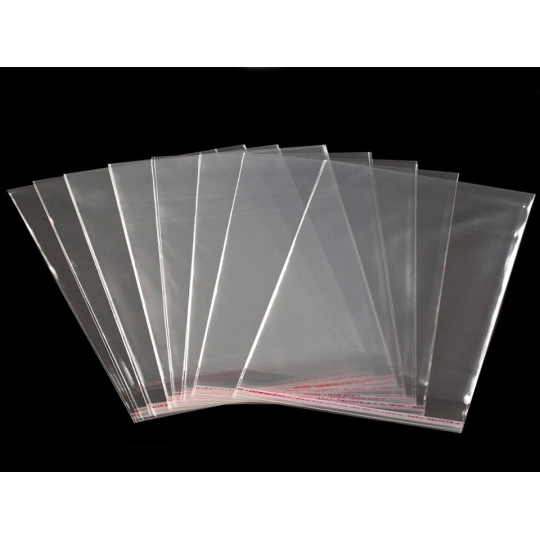 PP ragasztócsíkos celofán tasak jellegű BOPP tasak 16x16 cm - 100 db. | Mimib