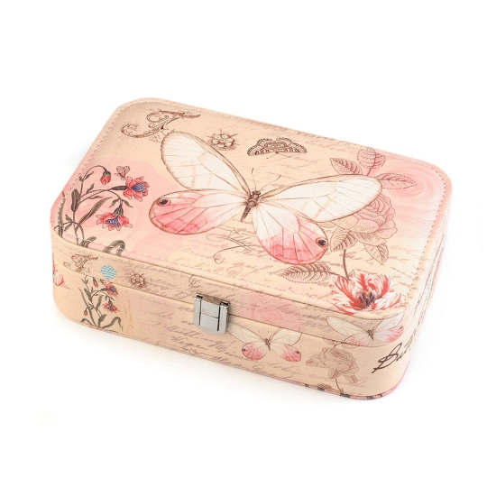 Ékszerdoboz lepke 7x14x22 cm - 1 db. | Mimib
